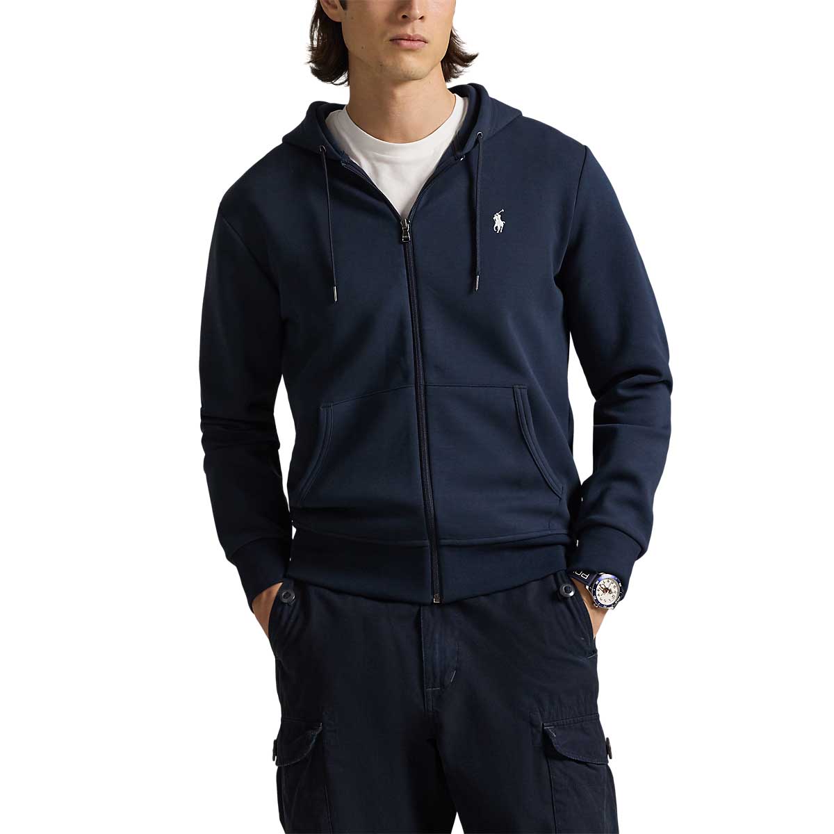 Polo Ralph Lauren Double-Knit Full-Zip Hoodie